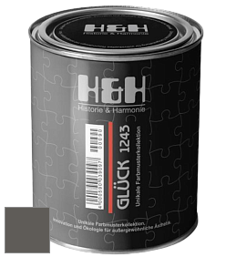 Матовая краска H&H Gluck цвет NCS S 7502-Y 