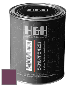 Глубокоматовая краска H&H SCHUPPE цвет DRF 1827 
