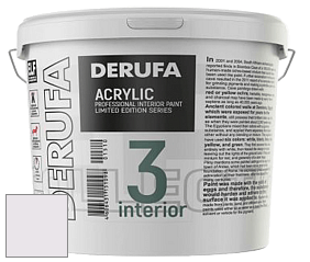 Матовая краска Derufa Интерьер-3 (ТМ) цвет NCS S 0505-R40B 