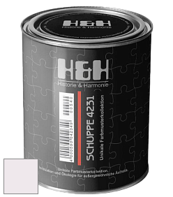 Глубокоматовая краска H&H SCHUPPE цвет NCS S 0505-R30B 