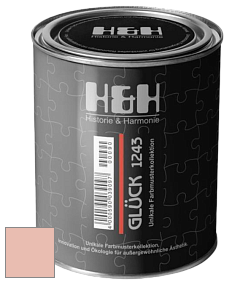 Матовая краска H&H Gluck цвет NCS S 1020-Y80R 