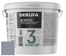 Матовая краска Derufa Интерьер-3 (ТМ) цвет NCS S 4010-R70B 