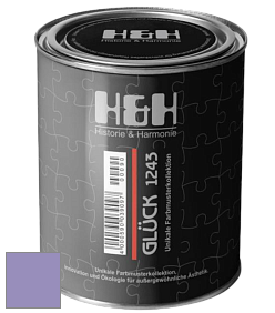 Матовая краска H&H Gluck цвет DRF 1803 
