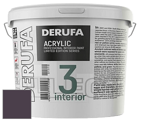 Матовая краска Derufa Интерьер-3 (ТМ) цвет DRF 1007 