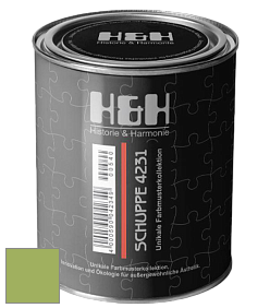 Глубокоматовая краска H&H SCHUPPE цвет DRF 1678 
