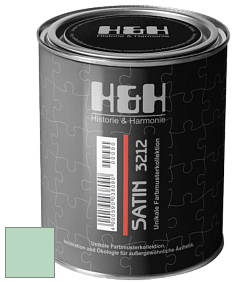 Шелковисто-матовая H&H Satin SM цвет NCS S 1020-G 