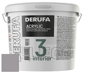 Матовая краска Derufa Интерьер-3 (ТМ) цвет DRF 9074 