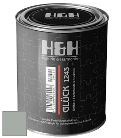 Матовая краска H&H Gluck цвет NCS S 3005-G 