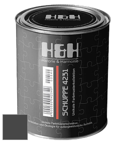 Глубокоматовая краска H&H SCHUPPE цвет DRF 8003 