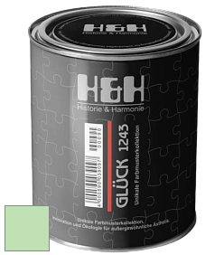 Матовая краска H&H Gluck цвет NCS S 0530-G20Y 