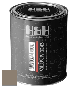 Матовая краска H&H Gluck цвет DRF 9041 