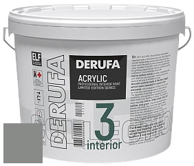 Матовая краска Derufa Интерьер-3 (ТМ) цвет DRF 9025 