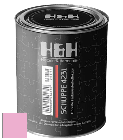 Глубокоматовая краска H&H SCHUPPE цвет NCS S 0540-R30B 