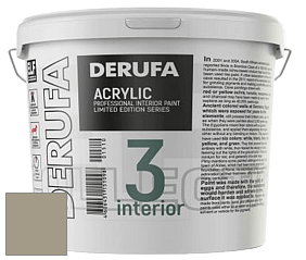 Матовая краска Derufa Интерьер-3 (ТМ) цвет DRF 1095 