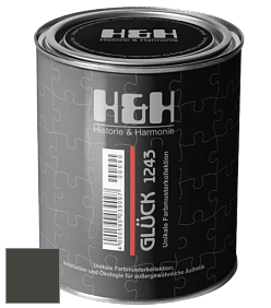 Матовая краска H&H Gluck цвет DRF 8001 