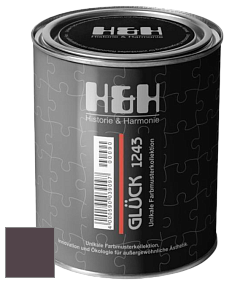 Матовая краска H&H Gluck цвет DRF 1267 
