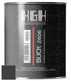Глубокоматовая краска H&H Blick цвет NCS S 8505-G 