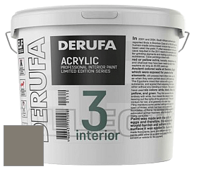 Матовая краска Derufa Интерьер-3 (ТМ) цвет DRF 9047 
