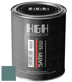 Шелковисто-матовая H&H Satin SM цвет NCS S 5020-B50G 
