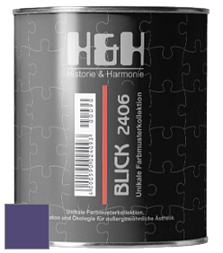 Глубокоматовая краска H&H Blick цвет NCS S 5040-R60B 