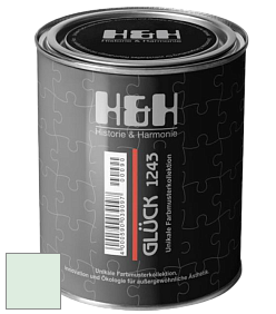 Матовая краска H&H Gluck цвет NCS S 0510-G 