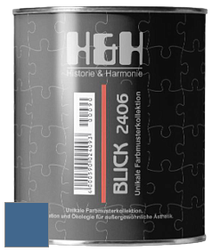 Глубокоматовая краска H&H Blick цвет RAL 5007 