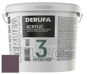 Матовая краска Derufa Интерьер-3 (ТМ) цвет DRF 1006 