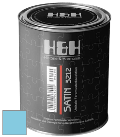 Шелковисто-глянцевая H&H Satin SG цвет NCS S 0540-B 