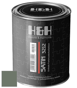 Шелковисто-глянцевая H&H Satin SG цвет DRF 1195 
