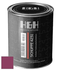 Глубокоматовая краска H&H SCHUPPE цвет DRF 2121 