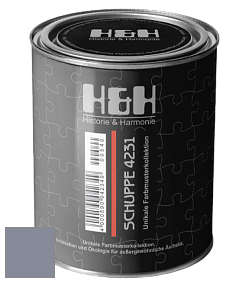 Глубокоматовая краска H&H SCHUPPE цвет DRF 1243 