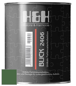 Глубокоматовая краска H&H Blick цвет NCS S 5040-G20Y 