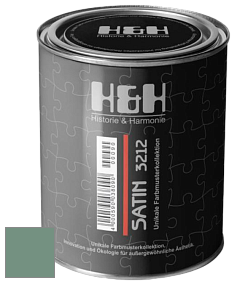 Шелковисто-глянцевая H&H Satin SG цвет NCS S 4020-G 