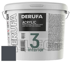 Матовая краска Derufa Интерьер-3 (ТМ) цвет NCS S 8005-R80B 