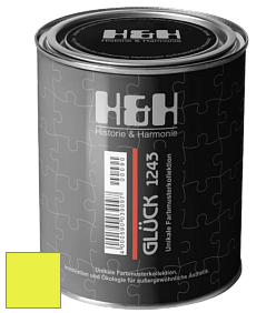 Матовая краска H&H Gluck цвет RAL 1016 
