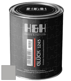 Матовая краска H&H Gluck цвет DRF 8012 