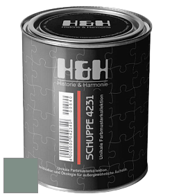 Глубокоматовая краска H&H SCHUPPE цвет DRF 1201 
