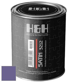 Шелковисто-глянцевая H&H Satin SG цвет NCS S 4040-R60B 