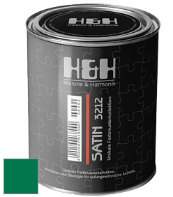 Шелковисто-матовая H&H Satin SM цвет NCS S 3560-G 