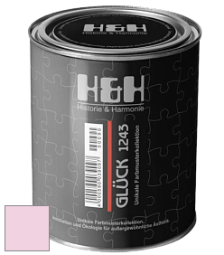Матовая краска H&H Gluck цвет NCS S 0520-R30B 