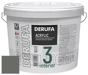 Матовая краска Derufa Интерьер-3 (ТМ) цвет DRF 9027 