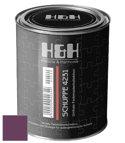 Глубокоматовая краска H&H SCHUPPE цвет DRF 1820 