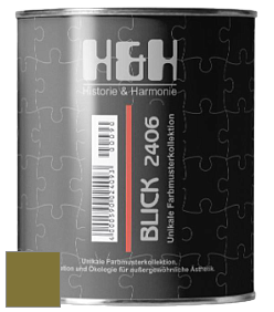 Глубокоматовая краска H&H Blick цвет NCS S 4550-G70Y 