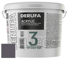 Матовая краска Derufa Интерьер-3 (ТМ) цвет NCS S 7010-R50B 