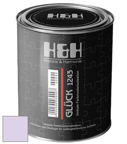 Матовая краска H&H Gluck цвет NCS S 0520-R50B 