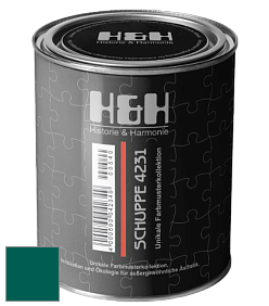 Глубокоматовая краска H&H SCHUPPE цвет RAL 6026 