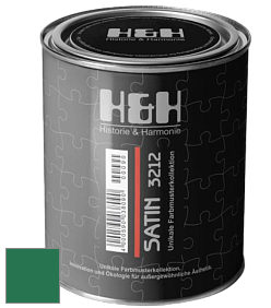 Шелковисто-глянцевая H&H Satin SG цвет NCS S 4050-G 
