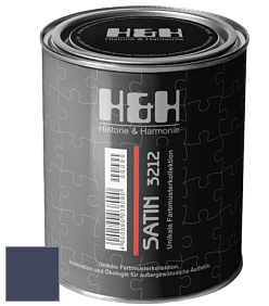 Шелковисто-матовая H&H Satin SM цвет NCS S 7020-R70B 