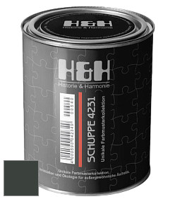 Глубокоматовая краска H&H SCHUPPE цвет NCS S 8505-G 