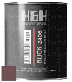 Глубокоматовая краска H&H Blick цвет DRF 1020 
